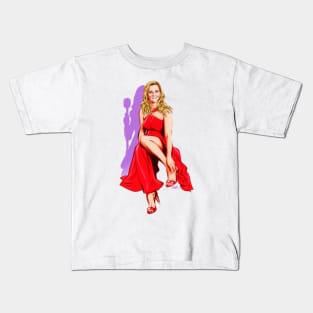 Reese Witherspoon - An illustration by Paul Cemmick Kids T-Shirt